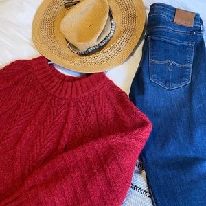 Outfit Set! Sweater/jeans/hay